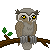 owl avatar by hidesbehindthings-d32hy32